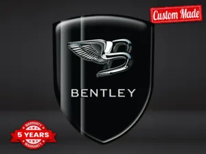 Bentley Domed Stickers Universal High Quality Professional
